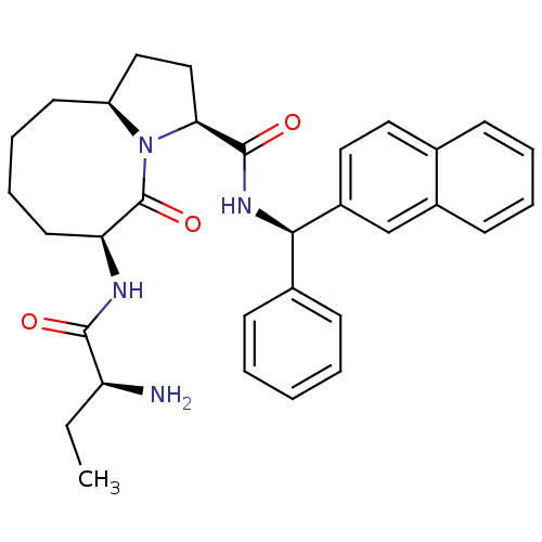 Chemical structure of BindingDB Monomer ID 26216