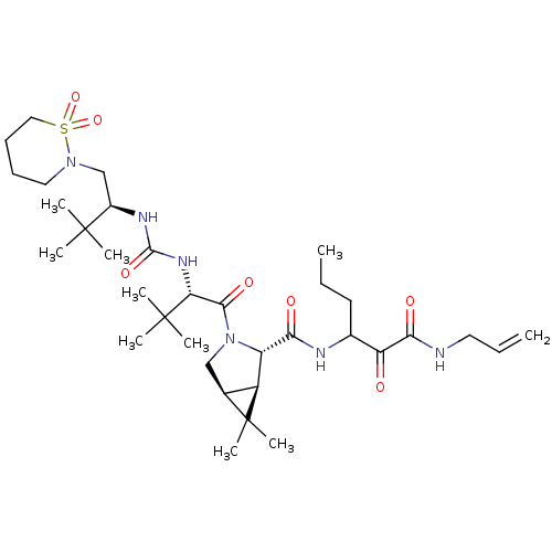 Chemical structure of BindingDB Monomer ID 27033