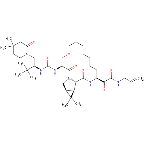 Chemical structure of BindingDB Monomer ID 27059