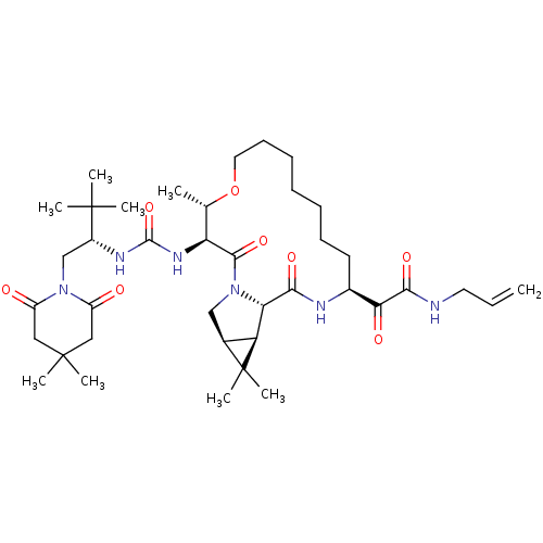 Chemical structure of BindingDB Monomer ID 27067