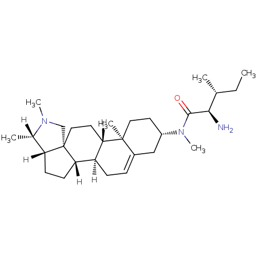 Chemical structure of BindingDB Monomer ID 27209