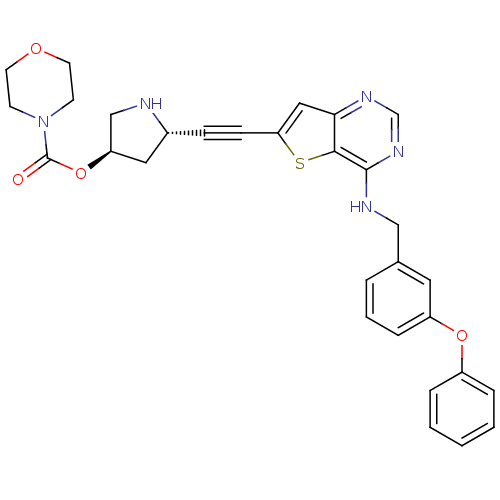 Chemical structure of BindingDB Monomer ID 28497