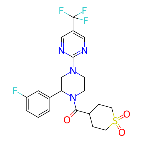 Chemical structure of BindingDB Monomer ID 201043