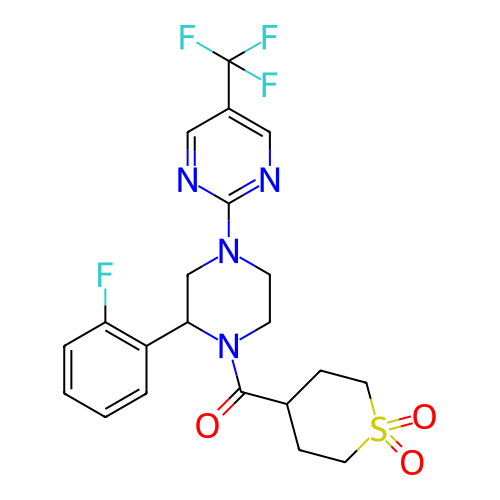 Chemical structure of BindingDB Monomer ID 201046