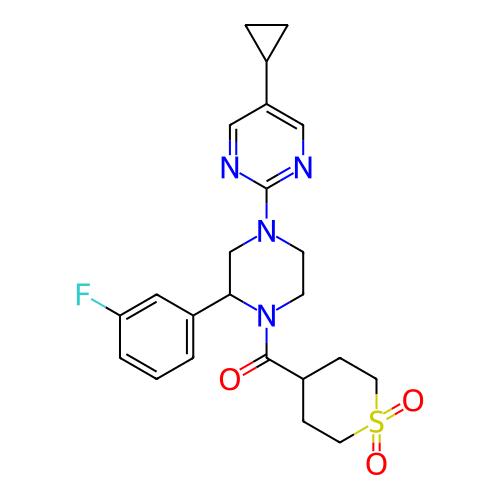 Chemical structure of BindingDB Monomer ID 201121