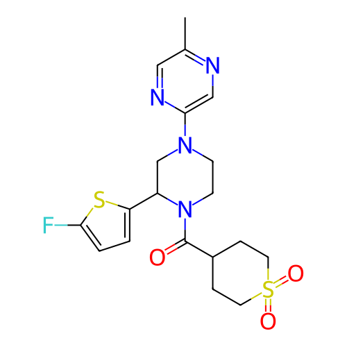 Chemical structure of BindingDB Monomer ID 201126