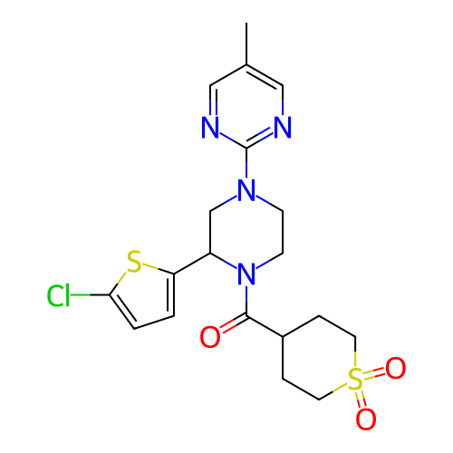 Chemical structure of BindingDB Monomer ID 201131