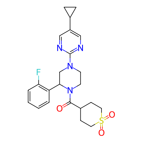 Chemical structure of BindingDB Monomer ID 201133