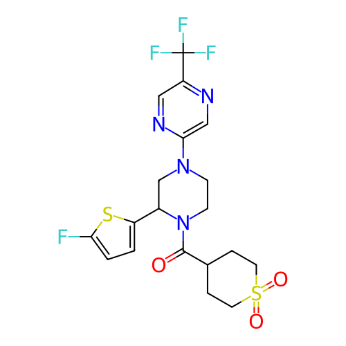 Chemical structure of BindingDB Monomer ID 201135