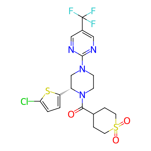 Chemical structure of BindingDB Monomer ID 201141