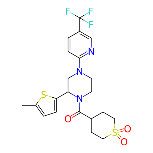 Chemical structure of BindingDB Monomer ID 201196