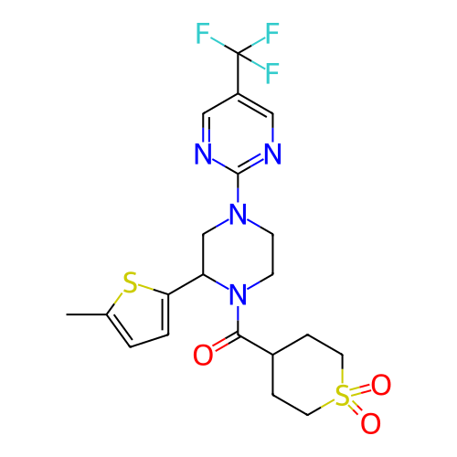 Chemical structure of BindingDB Monomer ID 201197
