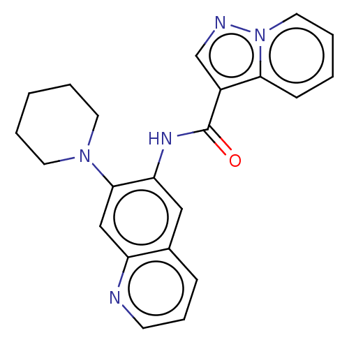 Chemical structure of BindingDB Monomer ID 206095