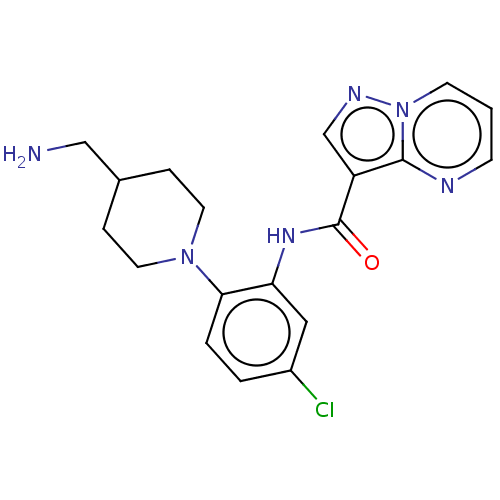 Chemical structure of BindingDB Monomer ID 206112