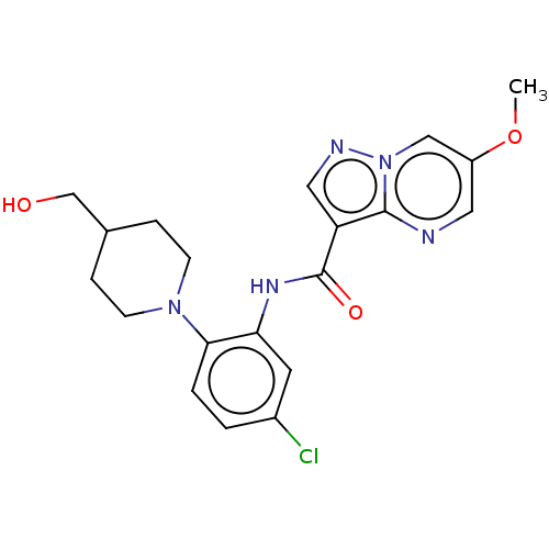 Chemical structure of BindingDB Monomer ID 206116