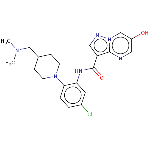 Chemical structure of BindingDB Monomer ID 206124