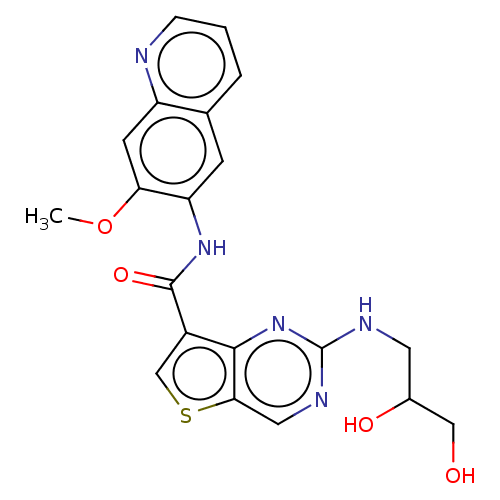 Chemical structure of BindingDB Monomer ID 206134