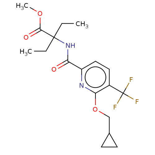 Chemical structure of BindingDB Monomer ID 210544