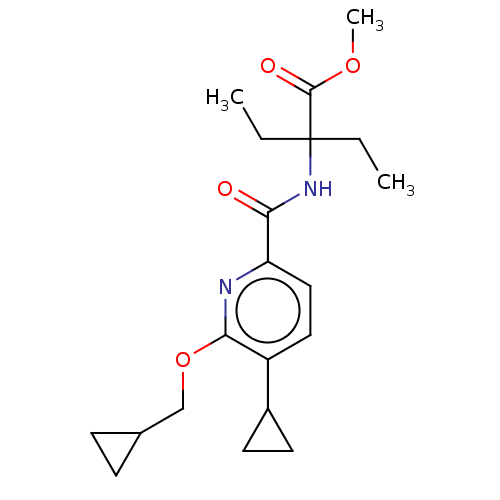 Chemical structure of BindingDB Monomer ID 210547