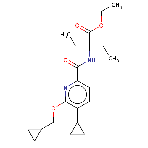 Chemical structure of BindingDB Monomer ID 210556