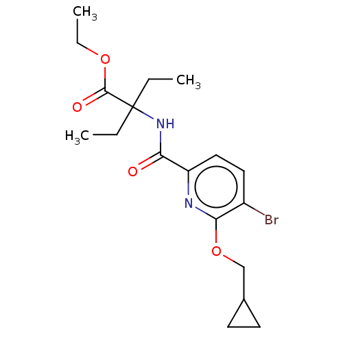Chemical structure of BindingDB Monomer ID 210565