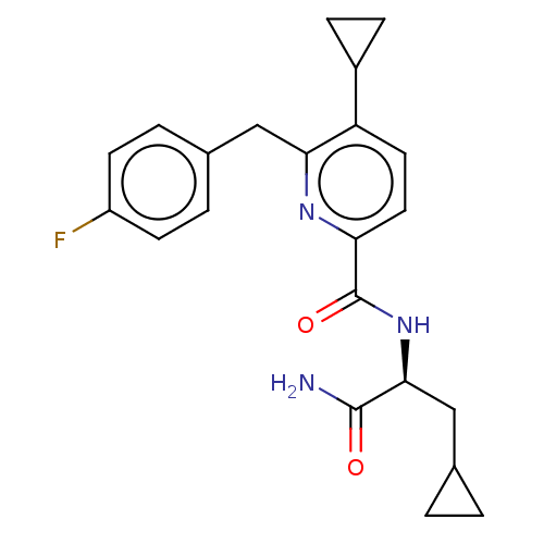 Chemical structure of BindingDB Monomer ID 210658