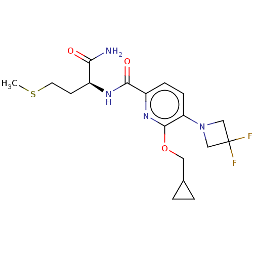 Chemical structure of BindingDB Monomer ID 210687