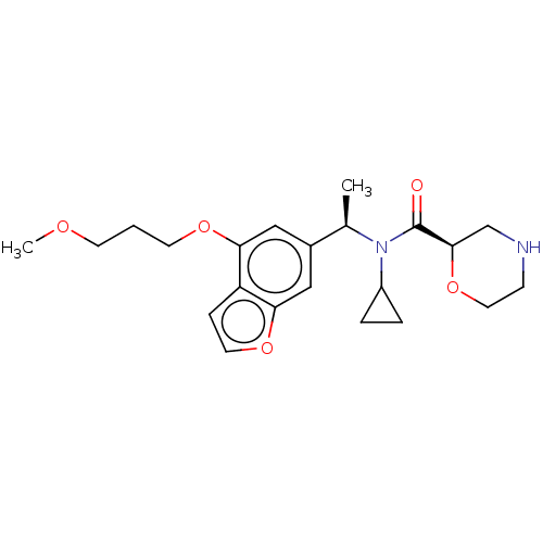 Chemical structure of BindingDB Monomer ID 212489
