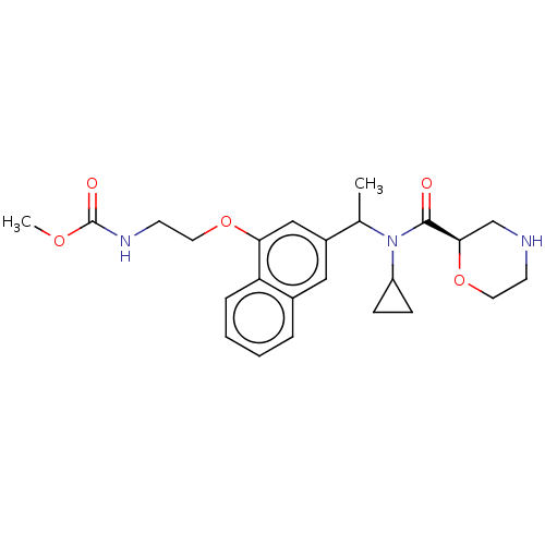 Chemical structure of BindingDB Monomer ID 212508