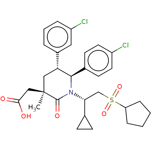 Chemical structure of BindingDB Monomer ID 215345