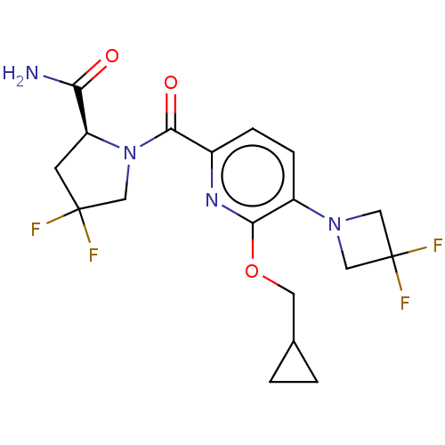 Chemical structure of BindingDB Monomer ID 221134