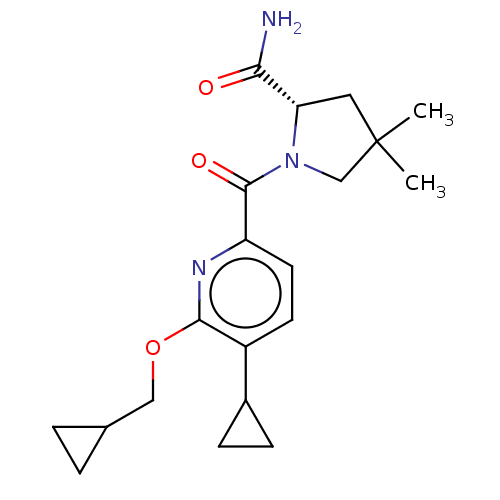 Chemical structure of BindingDB Monomer ID 221169