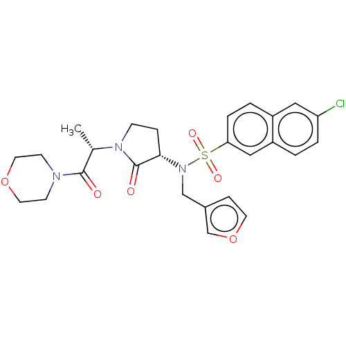 Chemical structure of BindingDB Monomer ID 226026