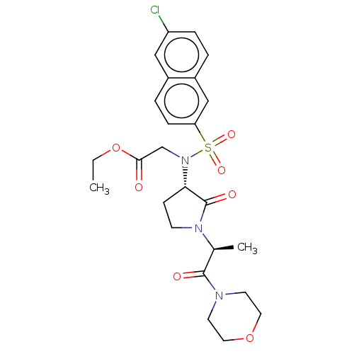 Chemical structure of BindingDB Monomer ID 226030