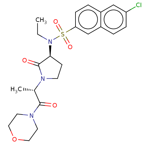 Chemical structure of BindingDB Monomer ID 226035