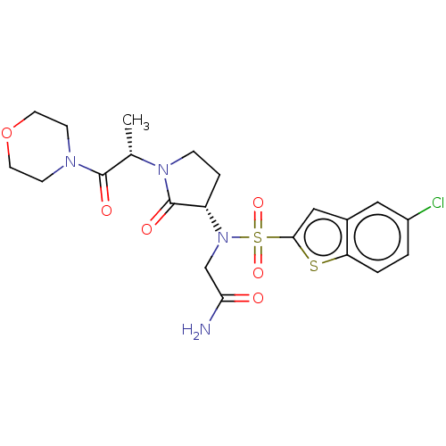 Chemical structure of BindingDB Monomer ID 226044