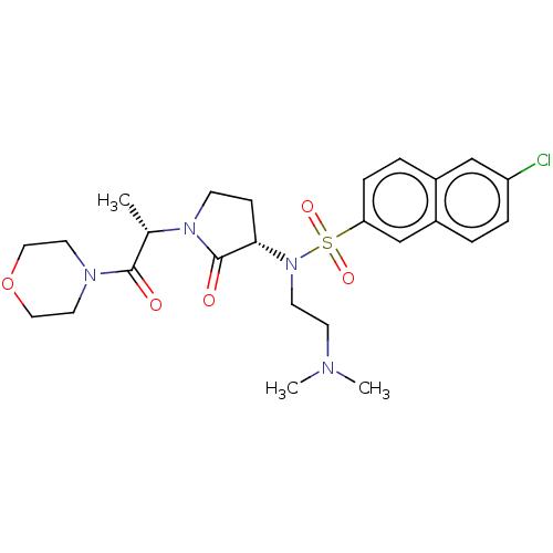 Chemical structure of BindingDB Monomer ID 226054