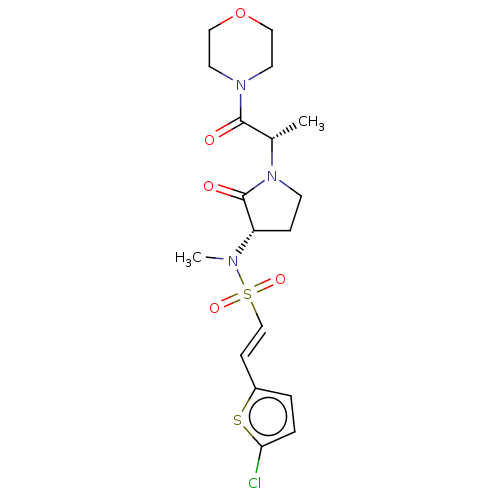 Chemical structure of BindingDB Monomer ID 226056