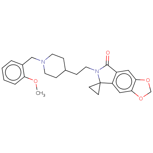 Chemical structure of BindingDB Monomer ID 231541