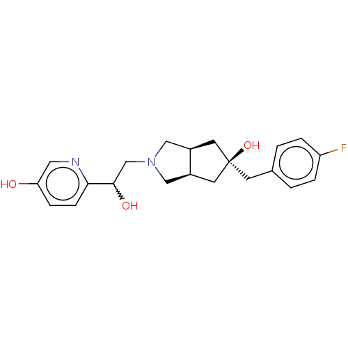 Chemical structure of BindingDB Monomer ID 237322
