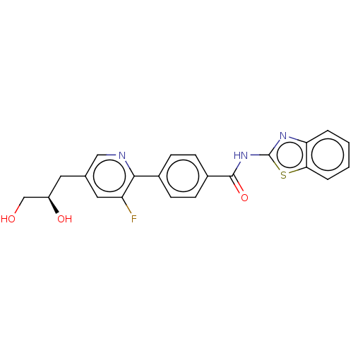 Chemical structure of BindingDB Monomer ID 238170