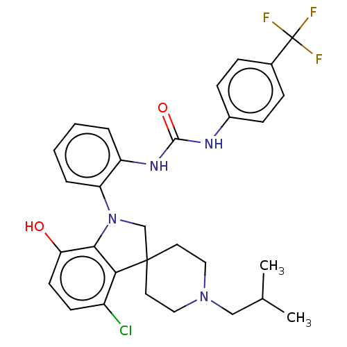 Chemical structure of BindingDB Monomer ID 245321