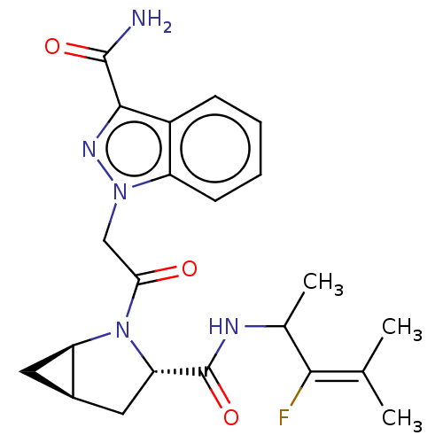 Chemical structure of BindingDB Monomer ID 249386