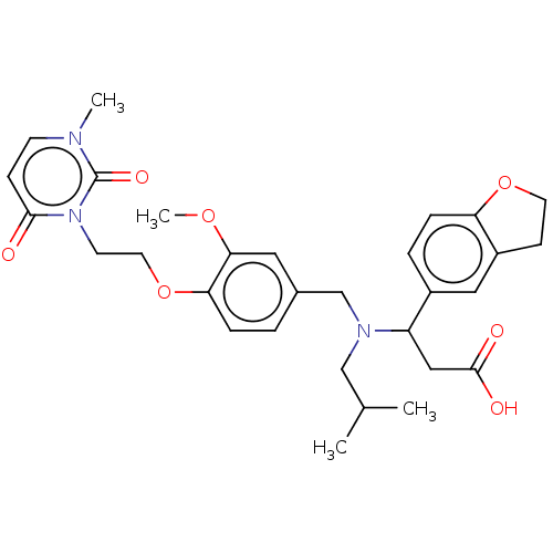 Chemical structure of BindingDB Monomer ID 249693
