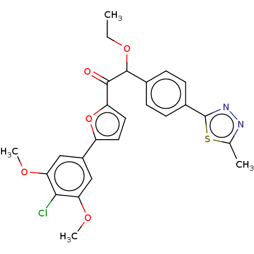 Chemical structure of BindingDB Monomer ID 253042