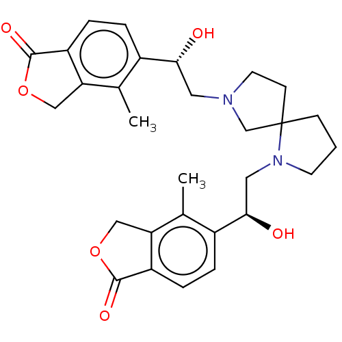 Chemical structure of BindingDB Monomer ID 254097