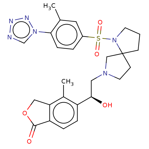Chemical structure of BindingDB Monomer ID 254101