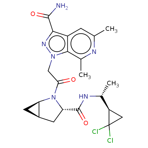 Chemical structure of BindingDB Monomer ID 254467