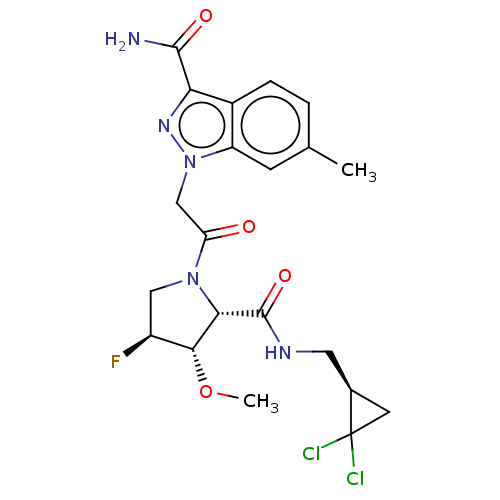 Chemical structure of BindingDB Monomer ID 254470