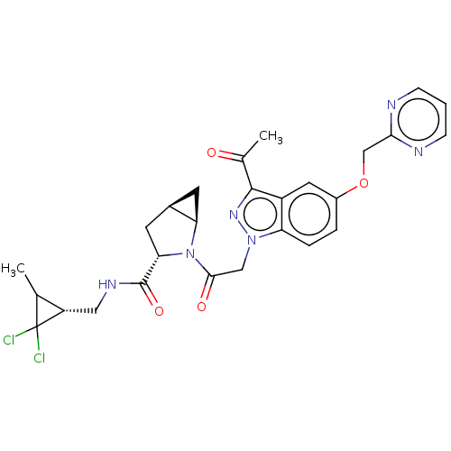 Chemical structure of BindingDB Monomer ID 254497